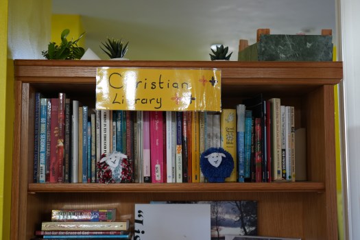 Christian books at Toll Gavel Church