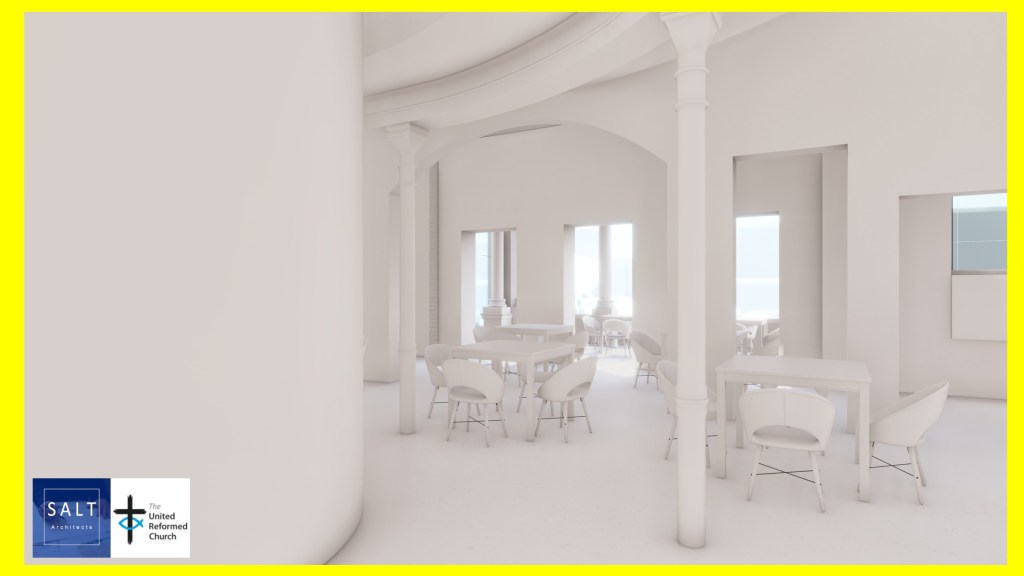 Proposed foyer alterations at Toll Gavel Church