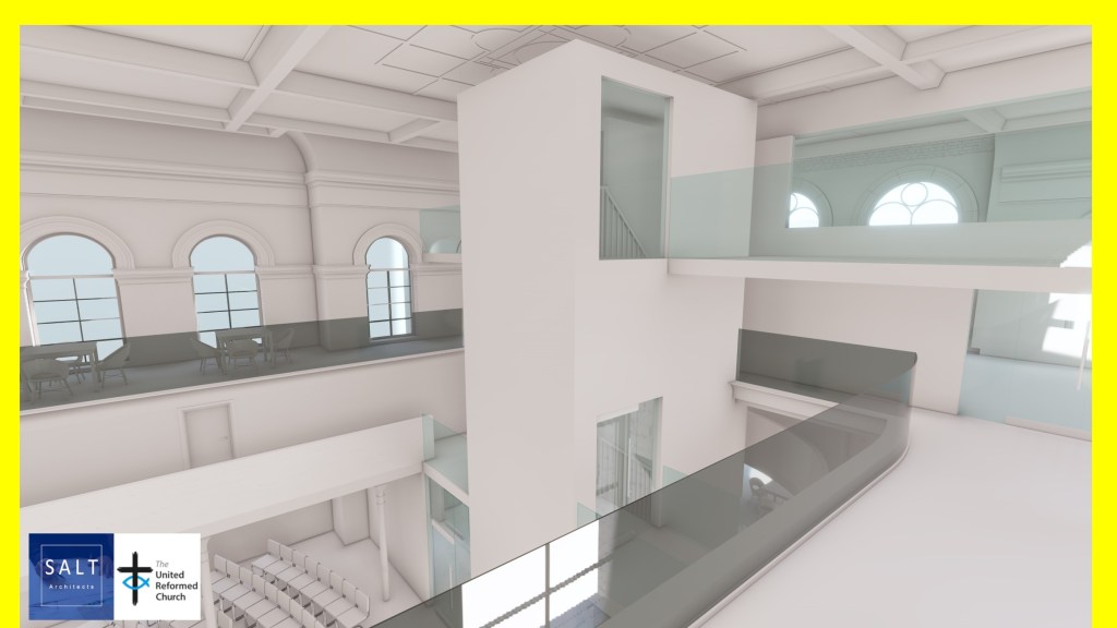 Proposed upper area of Toll Gavel Church